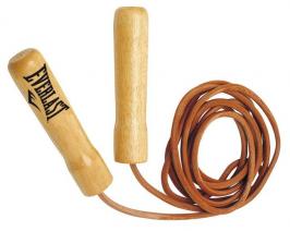 Klassiek speed rope van het merk Everlast. Gebruikt als voorbeeld in onze blog. 