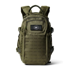 Tactical bag tas voor crossfit DoubleUnders groen vooraanzicht