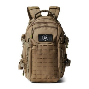 Tactical bag tas voor crossfit DoubleUnders kaki vooraanzicht