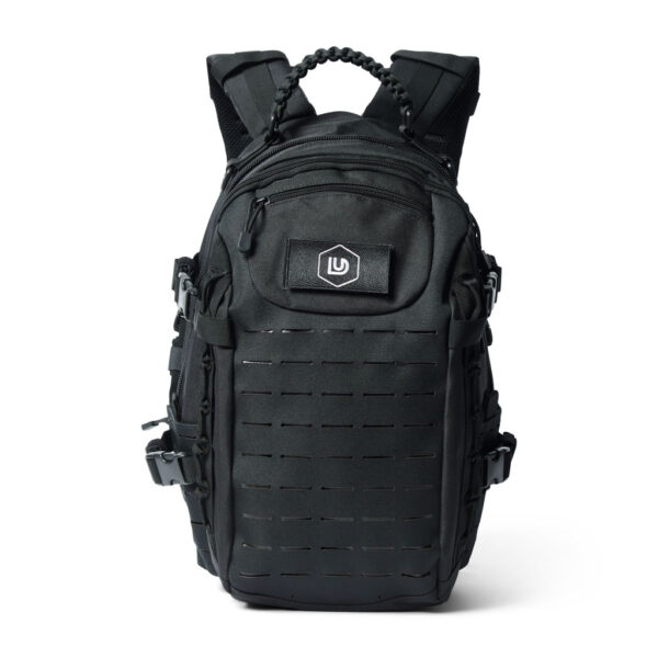 Tactical bag tas voor crosstraining DoubleUnders zwart vooraanzicht