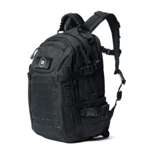 Tactical bag tas voor crosstraining DoubleUnders zwart zijaanzicht